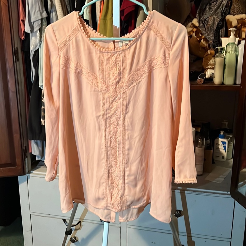 Peach Color Blouse